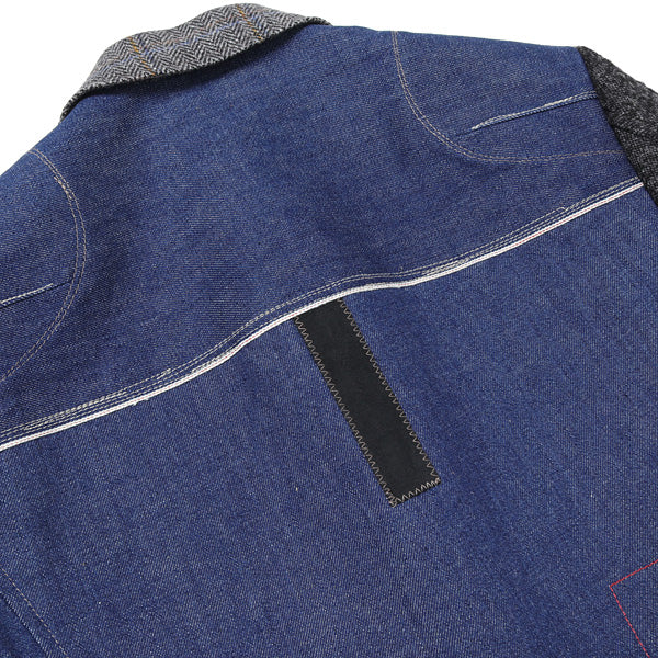Cotton Selvedge Denim x Wool Nylon Tweed Levi's W Name J005