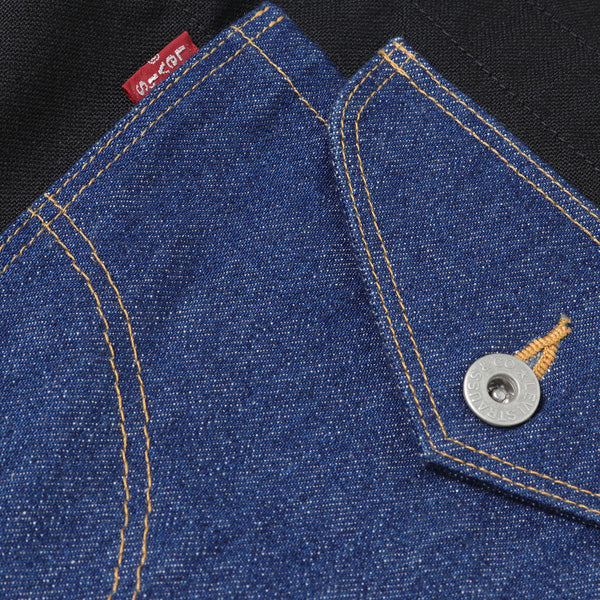 ウールホップサック×綿デニム Levi's Wネーム P211