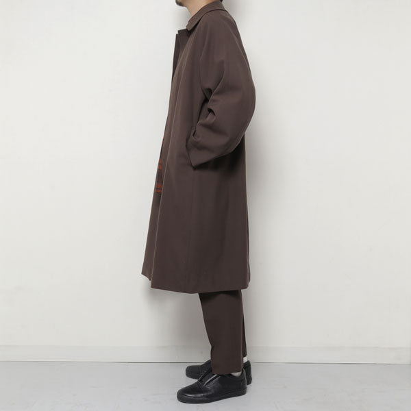 RAGLAN MINIMALIST COAT ORGANIC WOOL SURVIVAL CLOTH