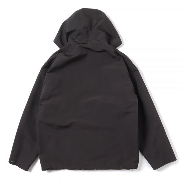 WASHI POLYESTER HIGH DENSITY CLOTH HOODED ZIP BL