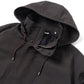 WASHI POLYESTER HIGH DENSITY CLOTH HOODED ZIP BL