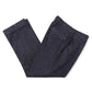 Flat Front Straight Trousers One Wash