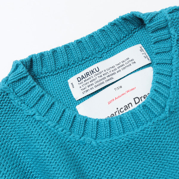 Inside Out America Knit (19AW K-2) | DAIRIKU / トップス (MEN