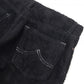 FUZZY LOW-RISE BUGGY PANTS