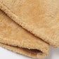 FUZZY LOW-RISE BUGGY PANTS