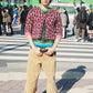 FUZZY LOW-RISE BUGGY PANTS