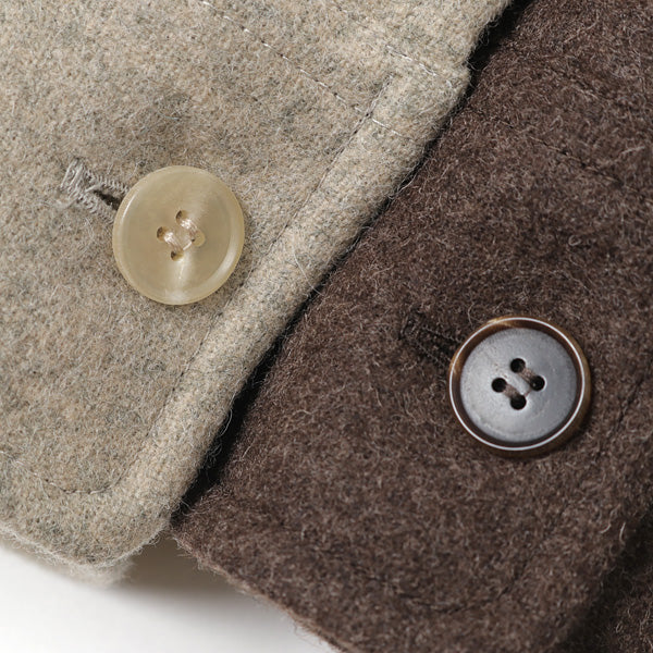 SUPER MILLED SHETLAND WOOL SHIRTS (A21AS01LH) | AURALEE / シャツ