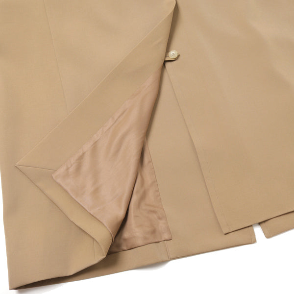 LIGHT WOOL MAX GABARDINE HOODED LINER COAT (A21AC01MG LIGHT WOOL MAX GABARDINE HOODED LINER COAT (A21AC01MG