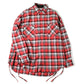 CHECK SLIT BIG SHIRT
