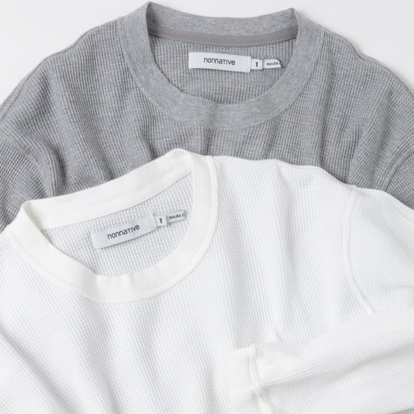 最安挑戦！ DWELLER (NN-C4109 VW OVERDYED THERMAL COTTON TEE L/S トップス