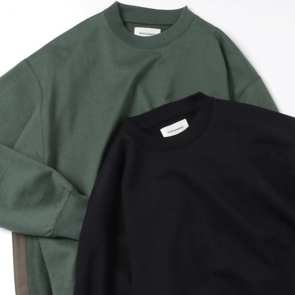 SLITED SWEAT SHIRT ORGANIC COTTON HEAVY FLEECE