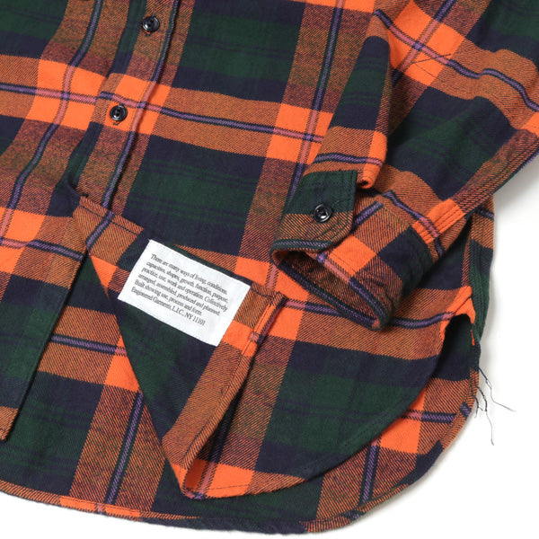 Work Shirt - Cotton Twill Plaid