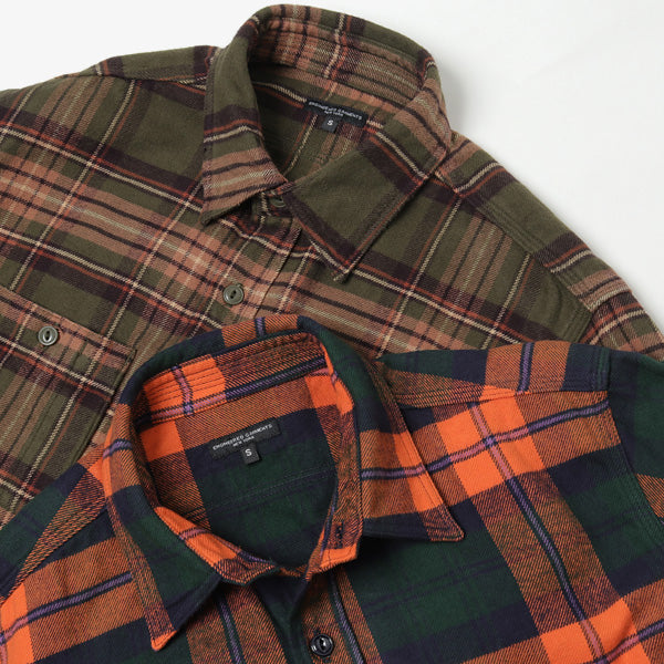 Work Shirt - Cotton Twill Plaid