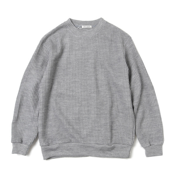 BIG WAFFLE CREW (203-60102) | UNIVERSAL PRODUCTS / トップス (MEN