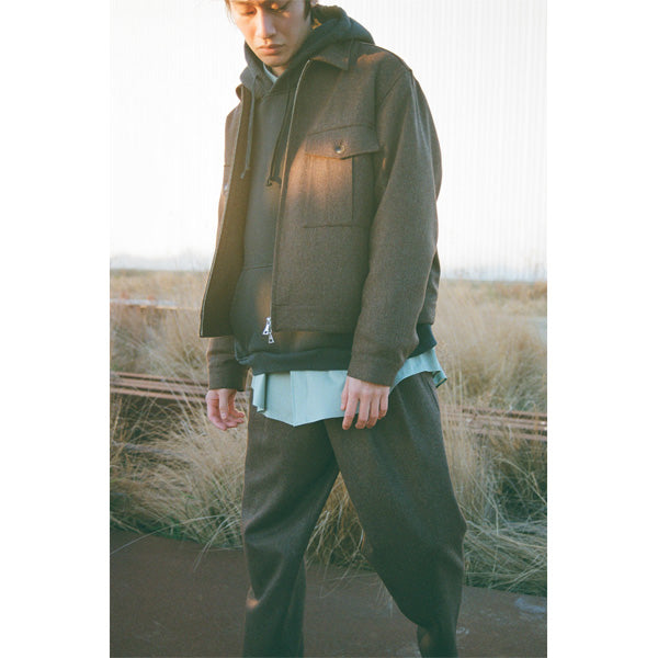 OVERDYE HOODED SWEAT SHIRT