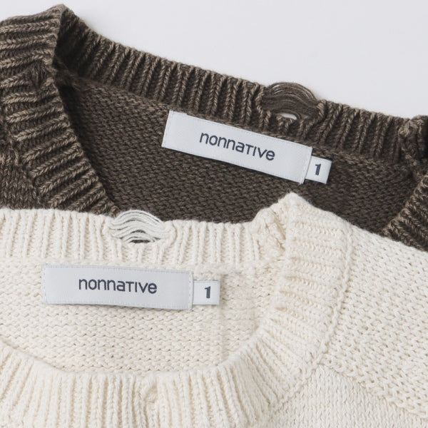 TROOPER SWEATER COTTON YARN VW (K3906) | nonnative