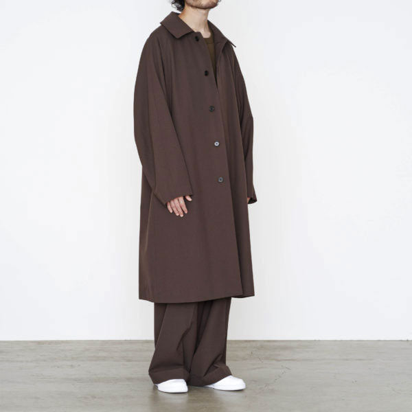 RAGLAN MINIMALIST COAT ORGANIC WOOL SURVIVAL CLOTH