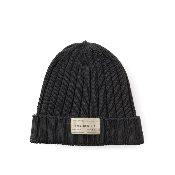 Daily Cotton Rib Knit Cap