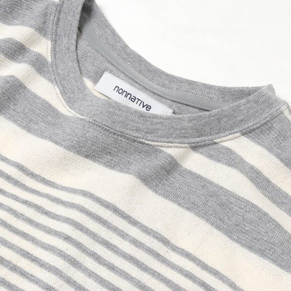 DWELLER S/S TEE COTTON JERSEY BORDER