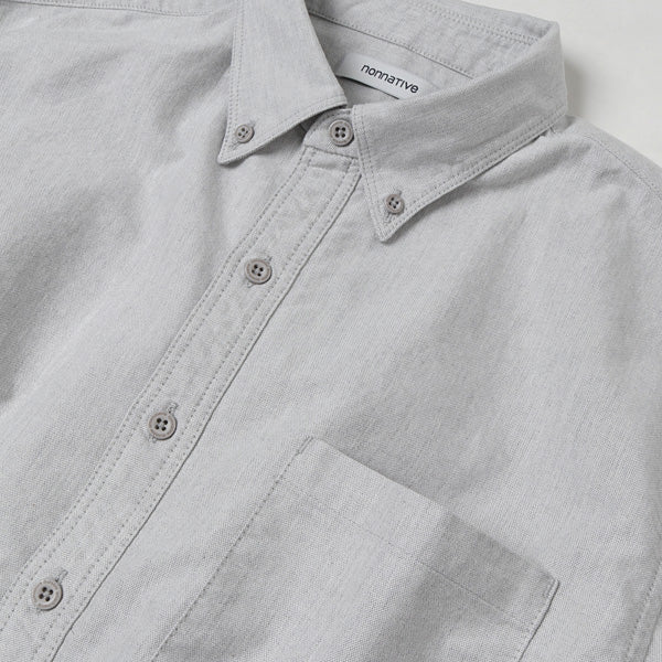 DWELLER B.D. SHIRT RELAXED FIT COTTON OXFORD