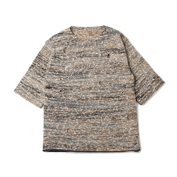 DAMAGE LAYERED KNIT