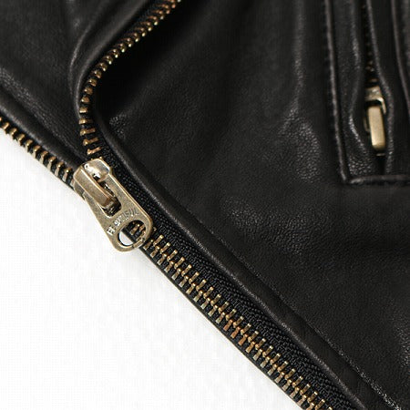 shrink leather clutch bag