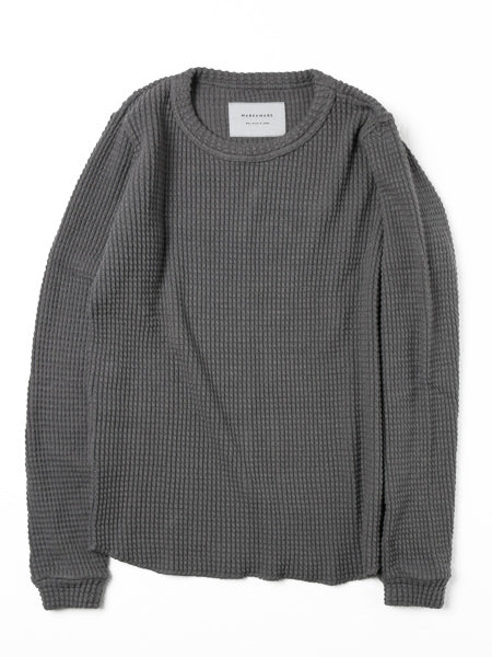 CREW NECK WAFFLE