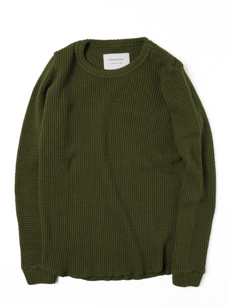 CREW NECK WAFFLE