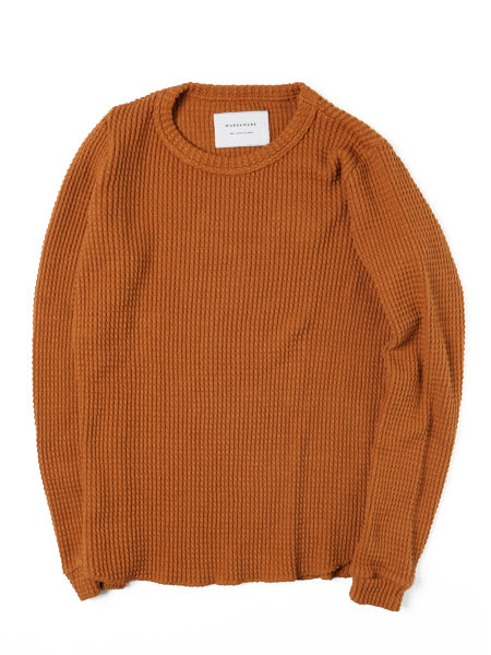 CREW NECK WAFFLE