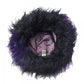 Bermuda Hat - Acrylic Fur / Blurred Dot