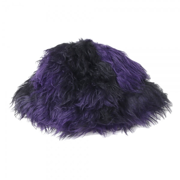 Bermuda Hat - Acrylic Fur / Blurred Dot