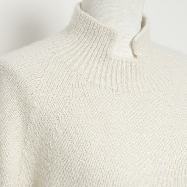 WHOLEGARMENT CASHMERE TURTLE P/O