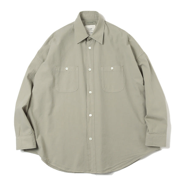 NAVAL TENT SHIRT ORGANIC COTTON CHAMBRAY