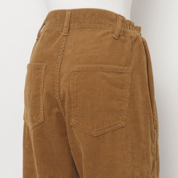 WOOL CORDUROY EASY PANTS