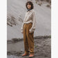 WOOL CORDUROY EASY PANTS