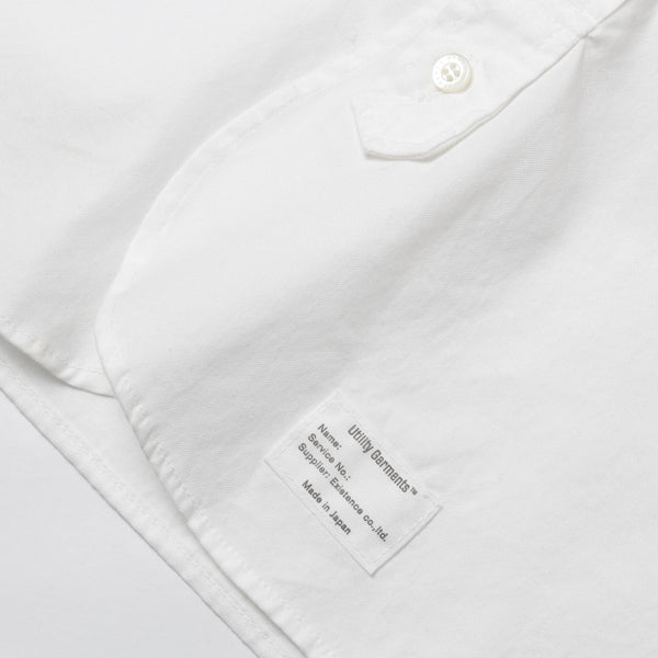 CLASSIC BAND COLLAR SHIRTS SELVEDGE PIN OXFORD