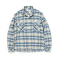 WORKER L/S SHIRT COTTON TWILL OMBRE PLAID