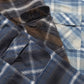 WORKER L/S SHIRT COTTON TWILL OMBRE PLAID