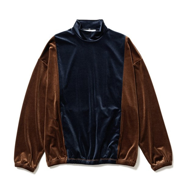 VELOUR MOCKNECK