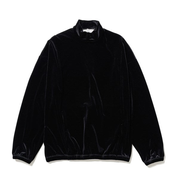 VELOUR MOCKNECK