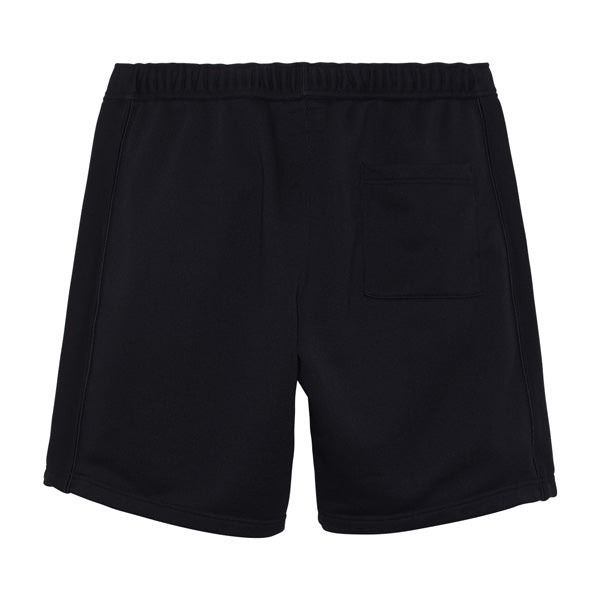 SIDE RIB POLY SWEAT SHORTS