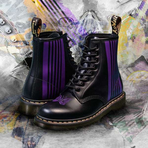 Needles Special 8 Holes Stripe Boot (HM340) | NEEDLES