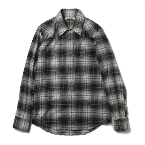 c.nel ombre check western shirt