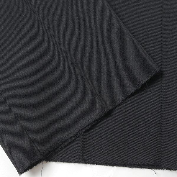 Wool Gabardine Beltless