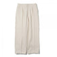 PIN-TUCK EASY PANTS - Viscose Cotton Twill -