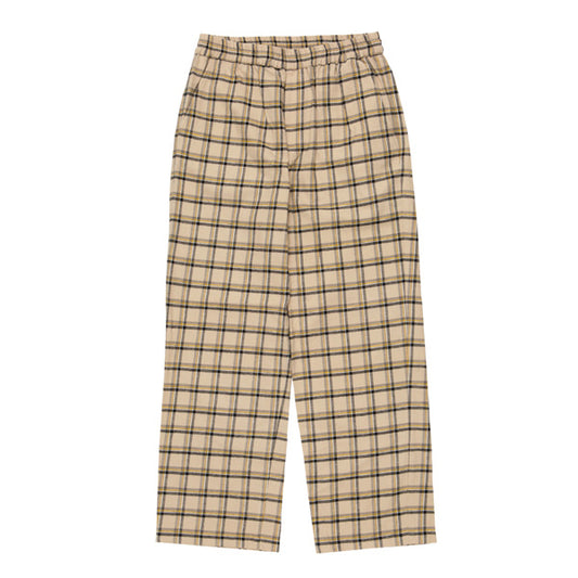 NEL CHECK EASY WIDE PANT