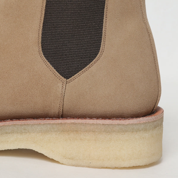 SUEDE SQUARE BOOTS MADE BY FOOT THE COACHER