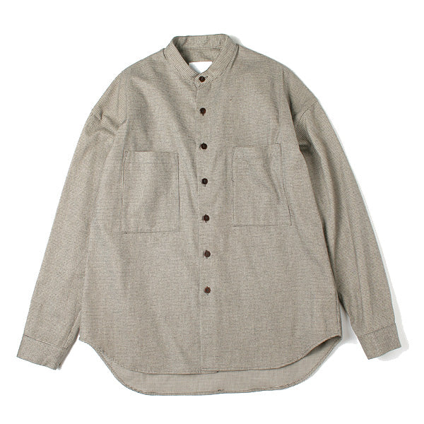 WIDE SHIRT(STAND COLLAR)