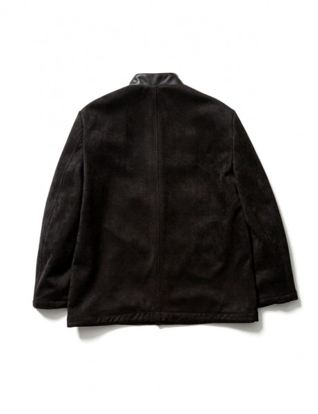 FAKE SUEDE COACH JACKET