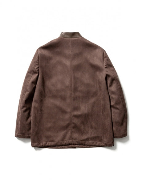 FAKE SUEDE COACH JACKET